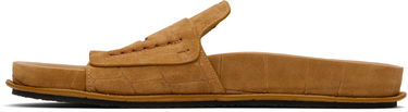 Badetøj Jacquemus Jacquemus Suede Loafer Sandals Brun | 25E251FO172-4355, 2