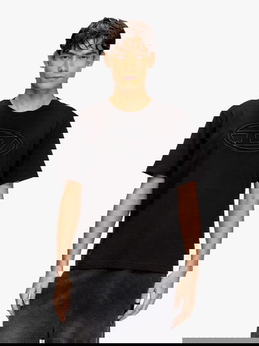 T-shirt Diesel Diesel Oval Logo T-Shirt Sort | A174020NJBM9XX, 2