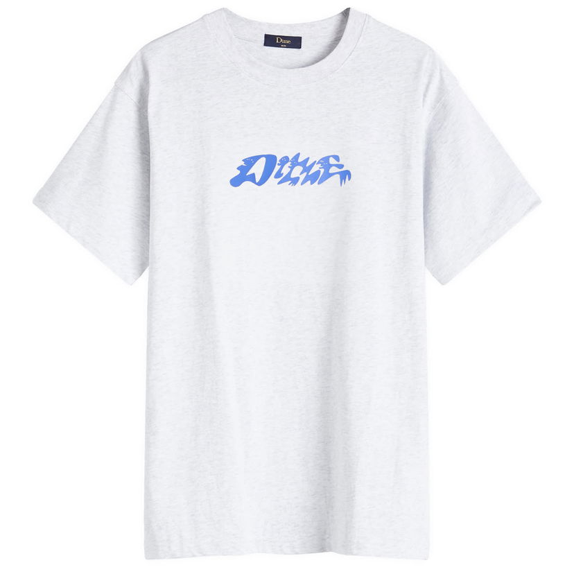 T-shirt Dime Happy T-Shirt Hvid | DIMEFA2430ASH