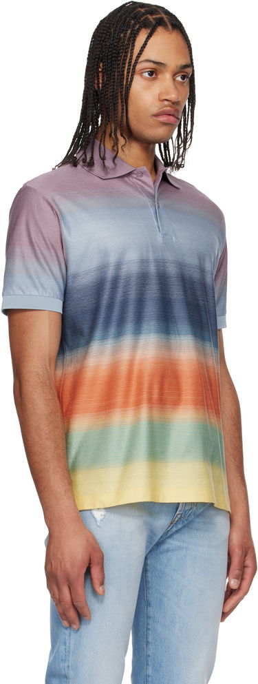 Polo skjorte Paul Smith Paul Smith Smith Stripe Cotton Polo Flerfarvet | M1R-958P-P02662, 1
