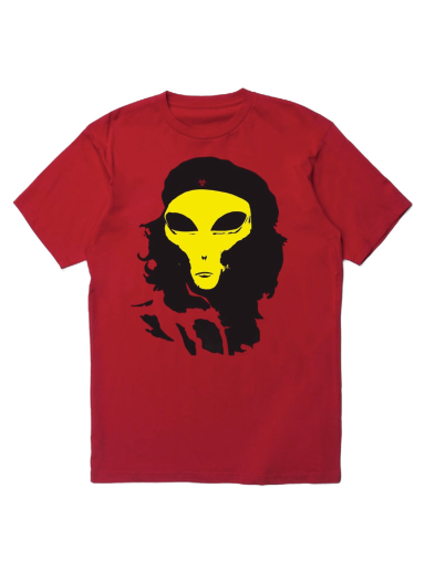 T-shirt Pleasures Alien Tee Rød | P22W057-RED