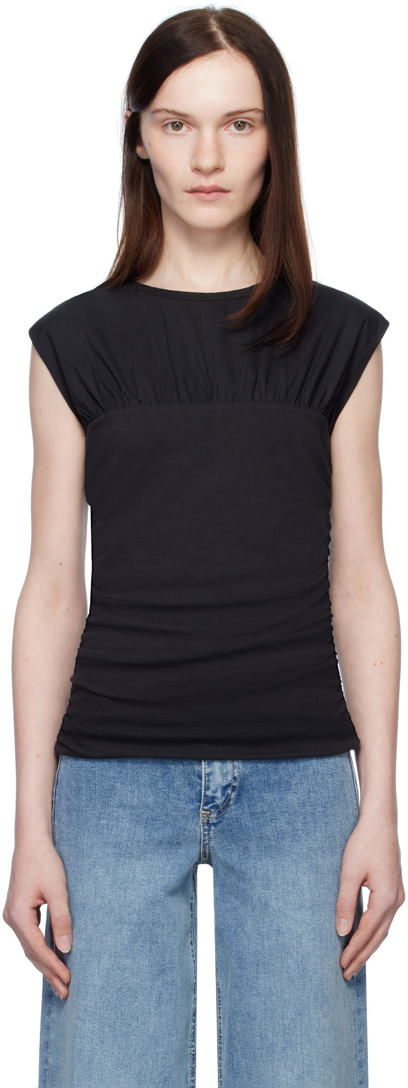 Tanktop rag & bone Rag & Bone Mica Banded Top Sort | WCC24HT009M409