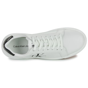 Sneakers og sko CALVIN KLEIN Shoes (Trainers) Jeans CHUNKY CUPSOLE MONO LTH Hvid | YM0YM00681-0LD, 4