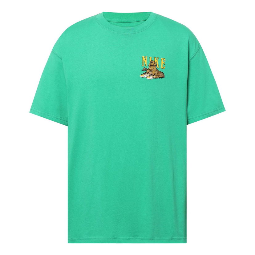 T-shirt Nike SB Graphic Logo T-Shirt Grøn | FJ1142-324
