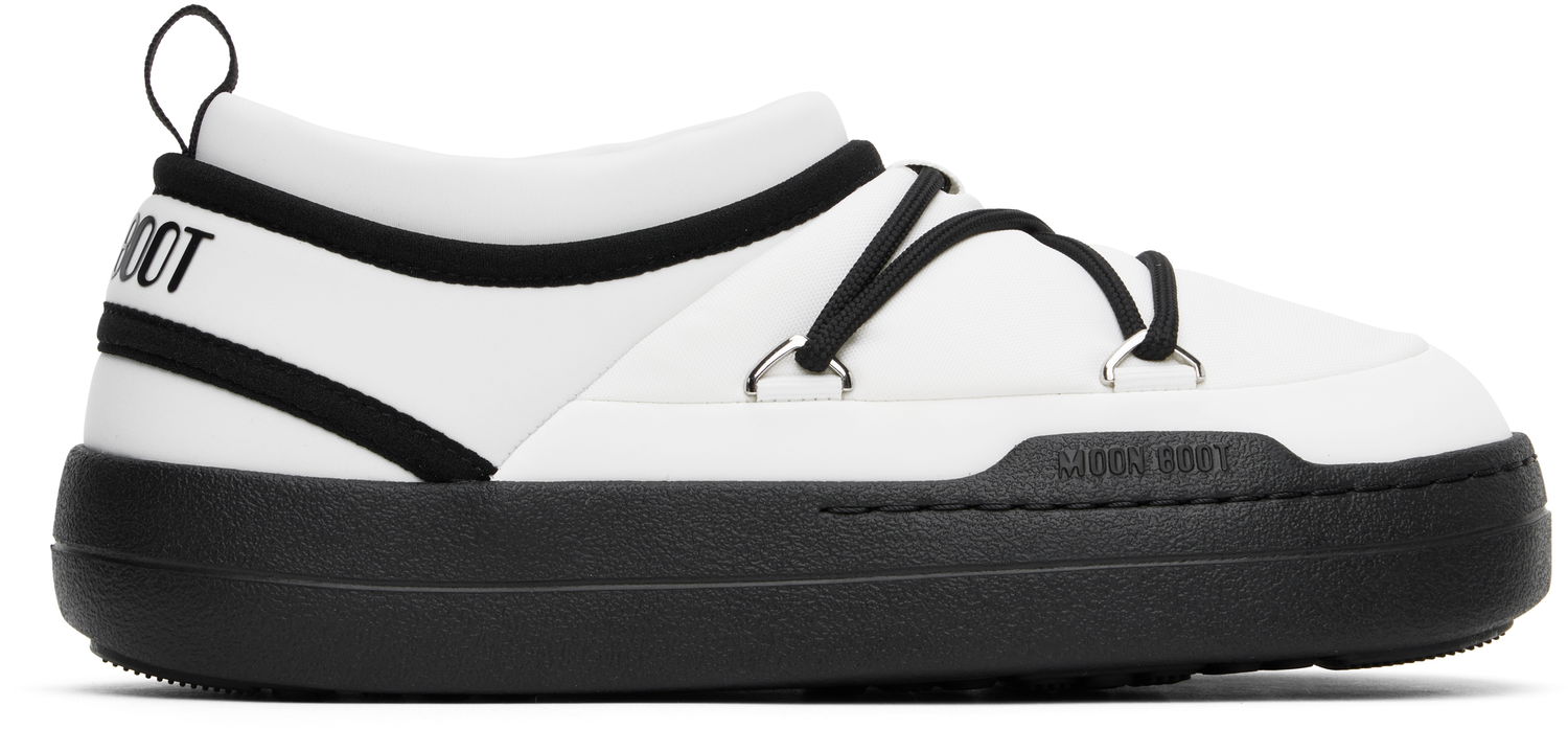 Sneakers og sko Moon Boot Park Icon Loafers Hvid | 80D2470070, 0