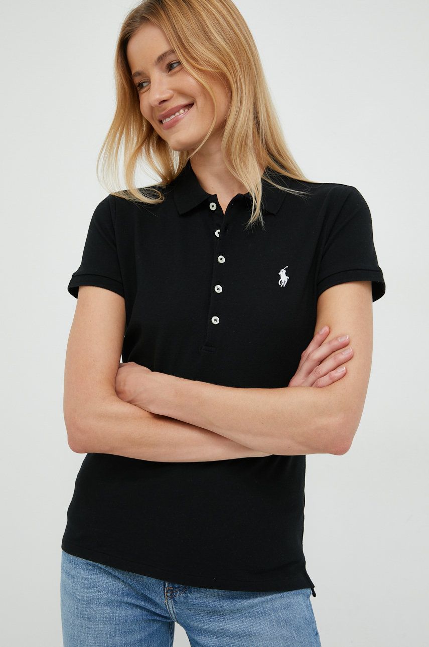 Polo skjorte Polo by Ralph Lauren Polo Shirt Sort | 211870245005, 0