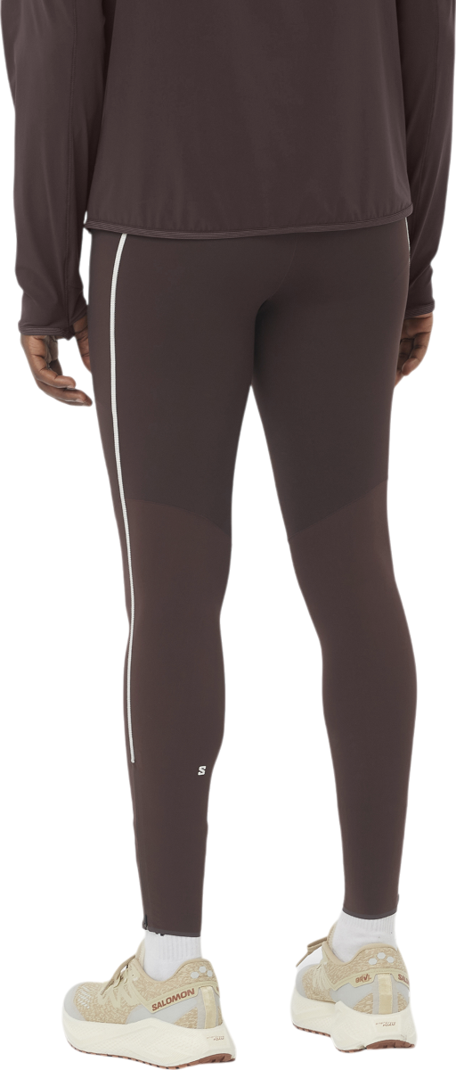 Leggings Salomon Salomon Sense Aero Stow Tights Brun | lc2432-0, 1