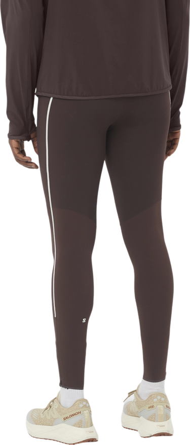 Leggings Salomon Salomon Sense Aero Stow Tights Brun | lc2432-0, 1