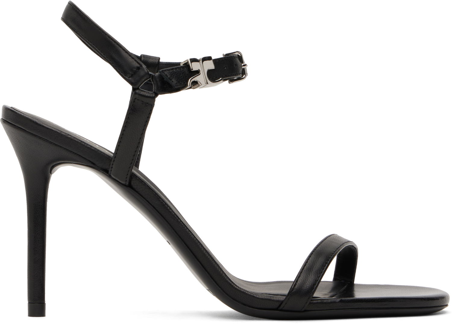 Tilbehør Courrèges Courrèges AC Heeled Sandals Sort | 125SSD028AG0030, 0