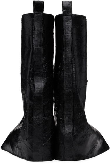 Tøj Rick Owens Rick Owens DRKSHDW Porterville Low Fetish Boots Sort | DS02D2817 BMC, 1
