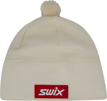 Beanie SWIX Tradition Beanie with Pom Pom Hvid | 46574-00025, 0
