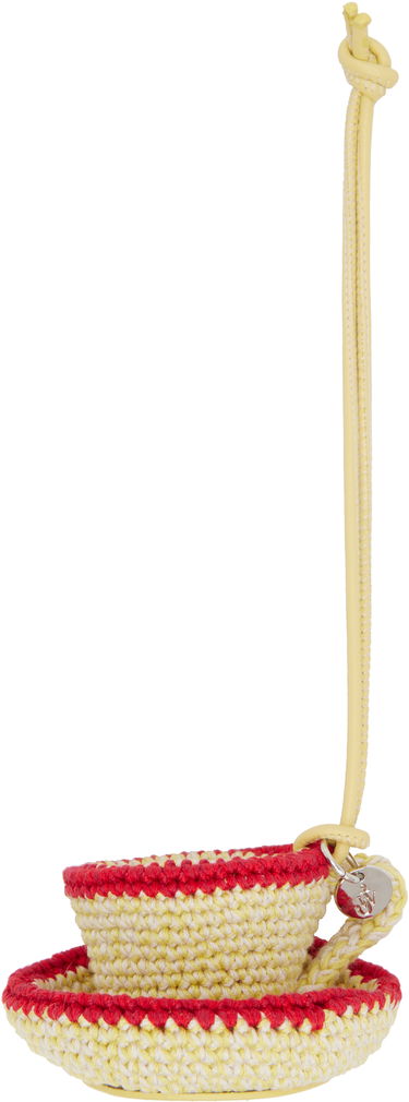 Nøgleringe JW Anderson JW Anderson Teacup Charm Gul | AC0415-FA0477, 0