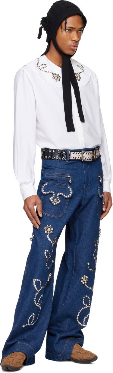 Jeans Chopova Lowena Chopova Lowena Moppy Charm Jeans Blå | 4090, 4