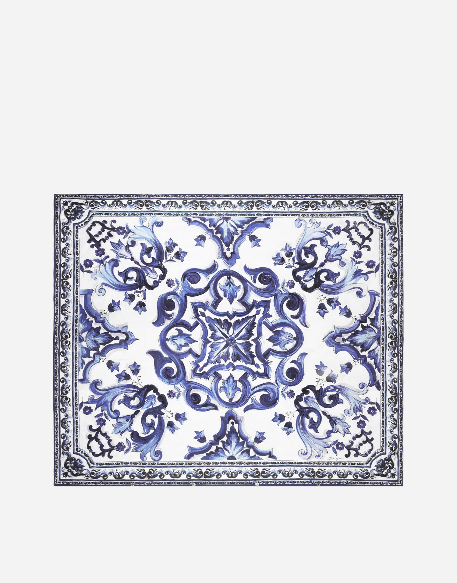 Tilbehør Dolce & Gabbana Dolce & Gabbana Cotton Sateen Duvet Cover Blå | TCE049TCAKFUB011, 0