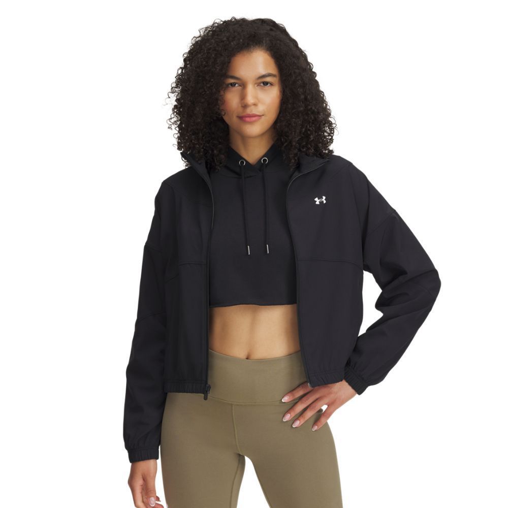 Jakke Under Armour Under Armour Rival Woven Jacket Sort | 1389631-001, 0