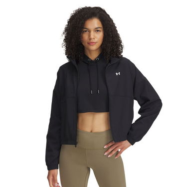 Jakke Under Armour Under Armour Rival Woven Jacket Sort | 1389631-001, 0