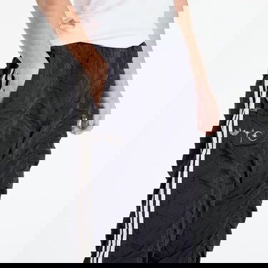 Bukser adidas Originals Thug Club Woven Ruched Side Stripe Tracksuit Bottoms Sort | KC2206, 1