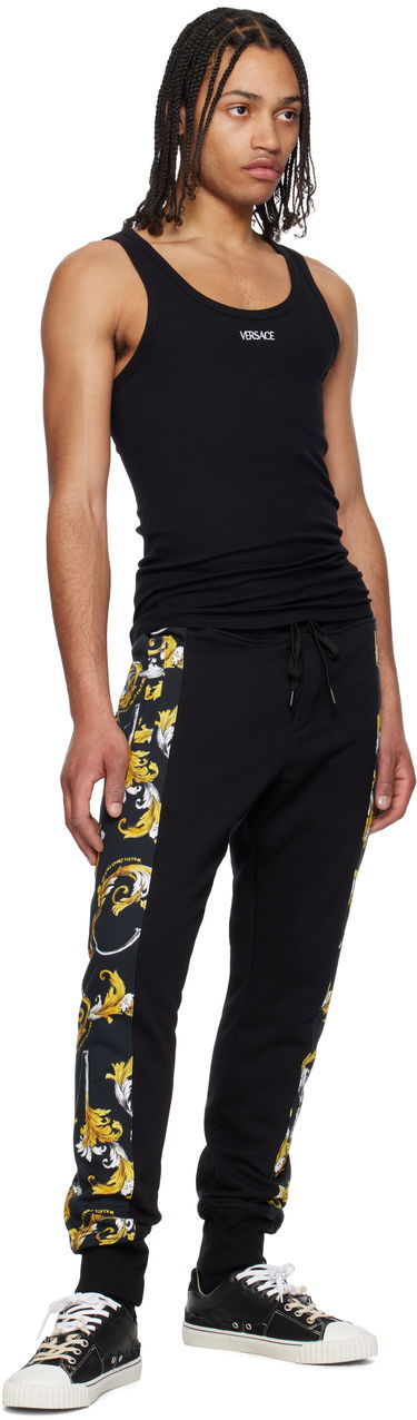 Joggingbukser Versace Versace Jeans Couture Graphic Trim Sweatpants Sort | E78GAA3C0_EFS189, 3