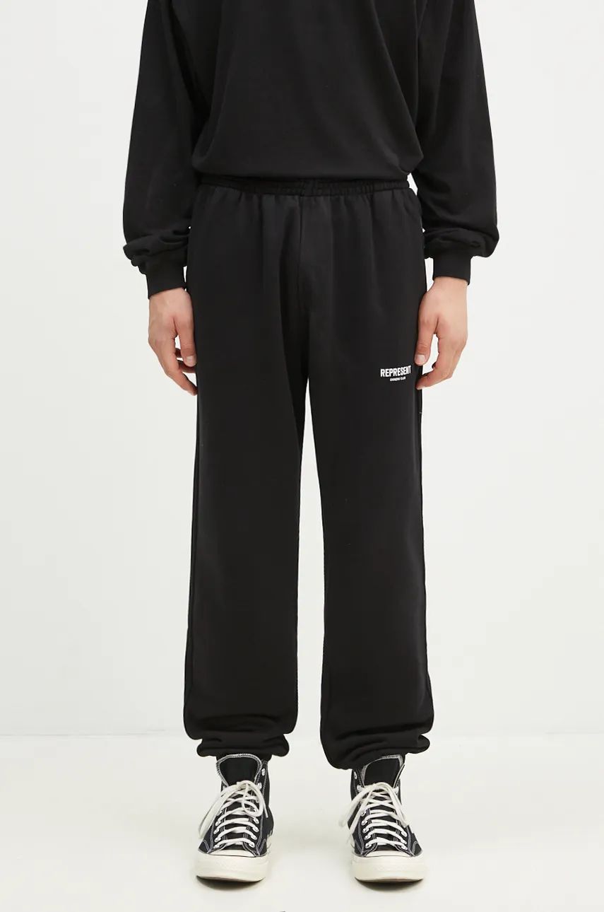 Joggingbukser Represent Clo Owners Club Sweatpants Sort | OCM41116.001, 0