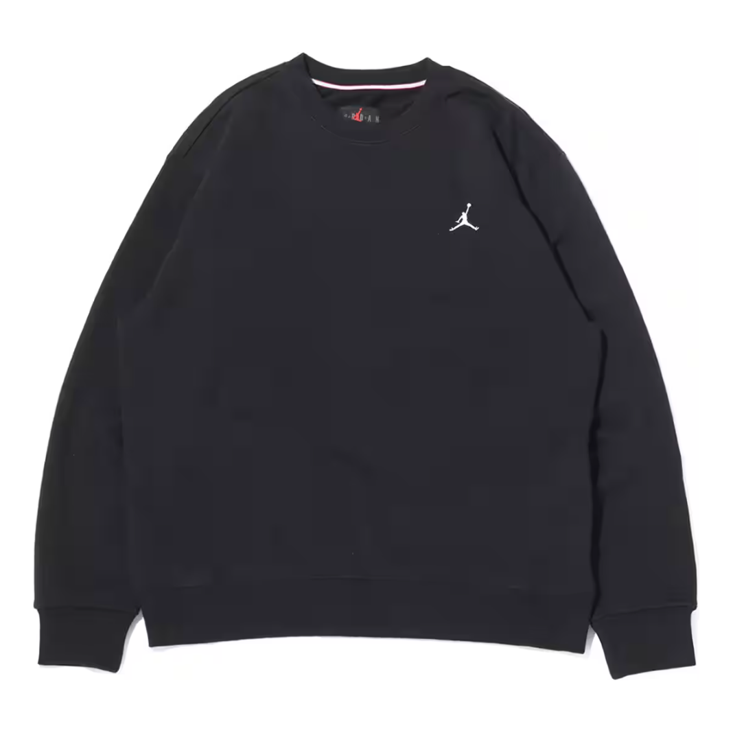 Sweater Jordan Essentials Fleece Crewneck Sweatshirt Sort | FJ7777-010, 0