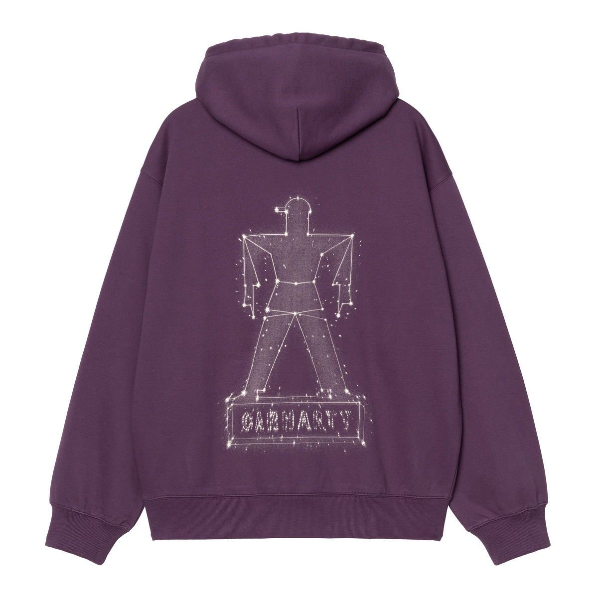 Sweatshirt Carhartt WIP Carhartt WIP Stargazer Hooded Sweatshirt Lilla | I034689_9, 1