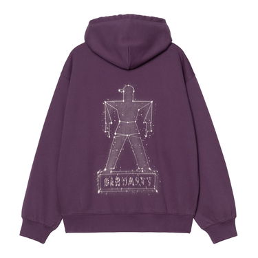Sweatshirt Carhartt WIP Carhartt WIP Stargazer Hooded Sweatshirt Lilla | I034689_9, 1