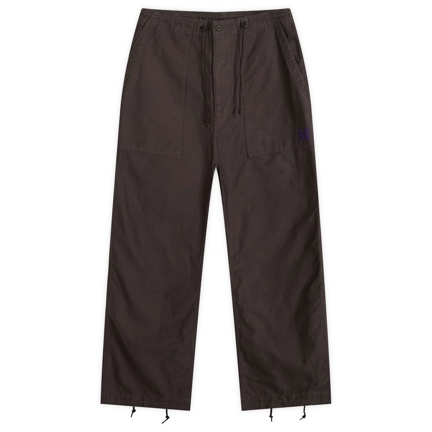 Cargo bukser Needles Needles Fatigue Pants, Size Large Brun | QV147-B, 1