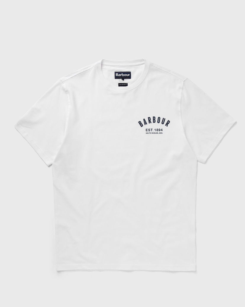 T-shirt Barbour Preppy Tee Hvid | MTS0502WH11