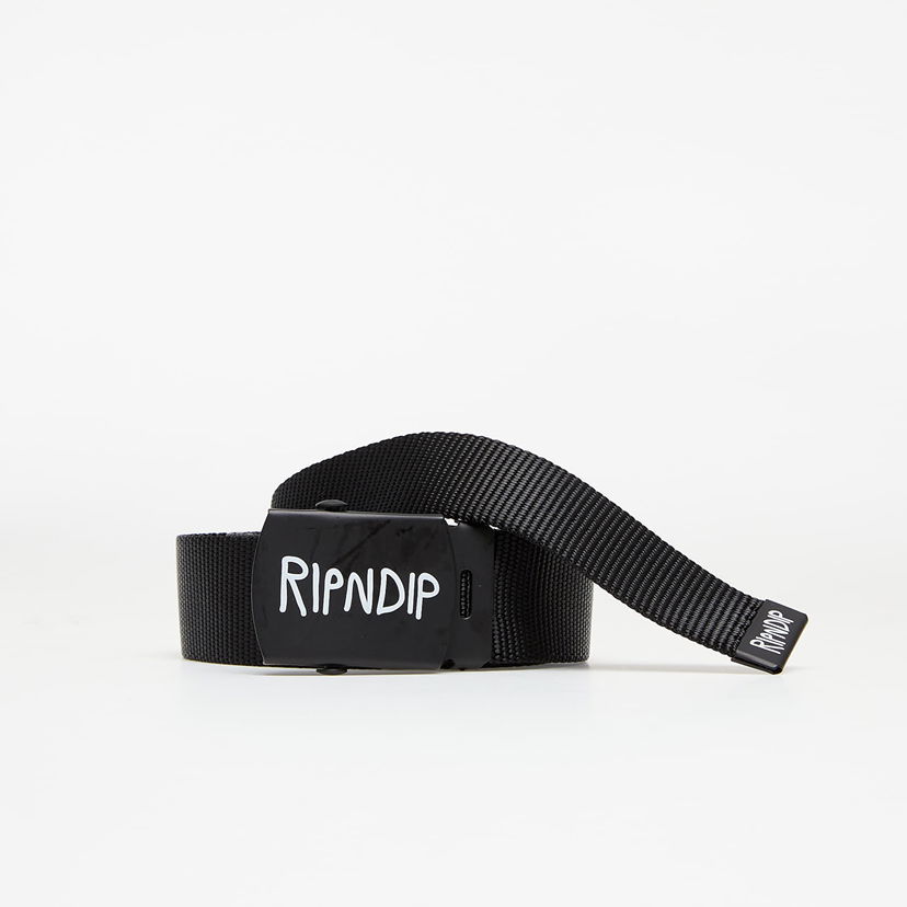 Bælter RIPNDIP RIPNDIP Logo Web Belt Sort | RND4799