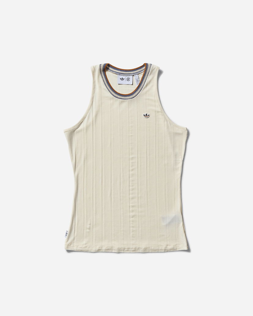 Tanktop adidas Originals CLOT by Edison Chen Rib Tank Top Beige | IS6990