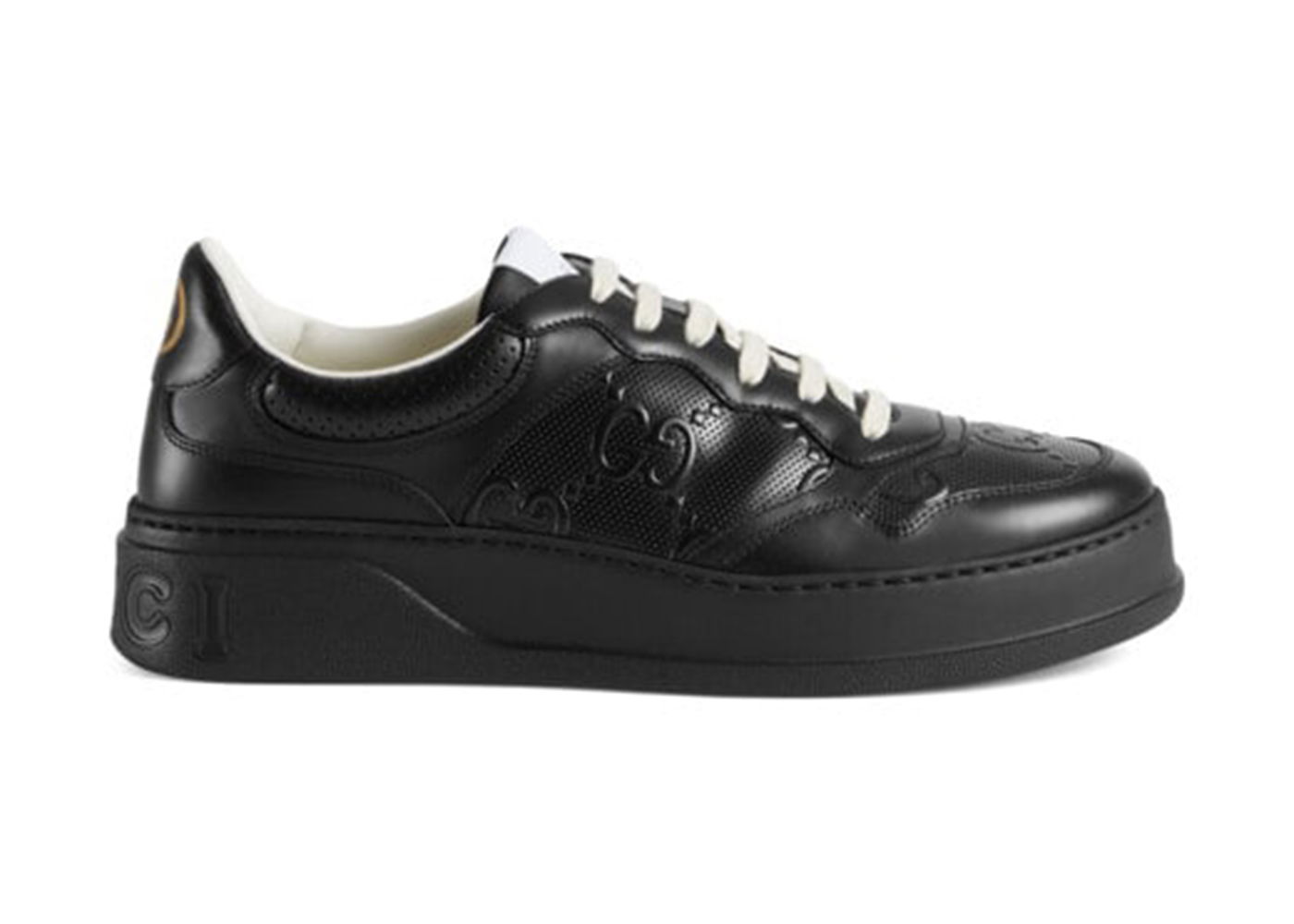 Sneakers og sko Gucci GG Embossed Sort | 669582 1XL10 1000, 0