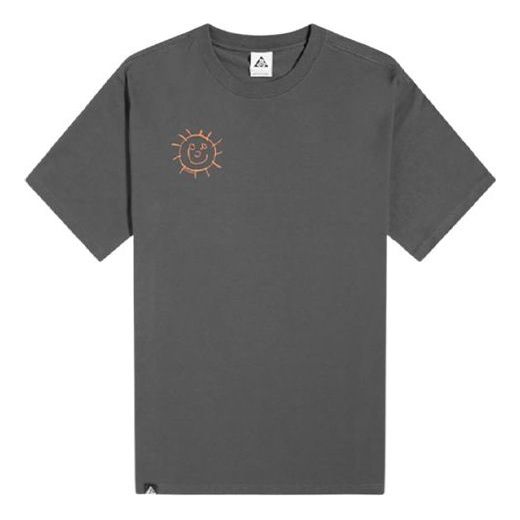 T-shirt Nike ACG ACG Smiling Face T-Shirt Grå | DD8806-070