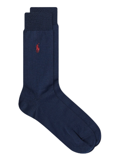 Sokker Polo by Ralph Lauren Mercerized Socks - 3 Pack Mørkeblå | 449653635004