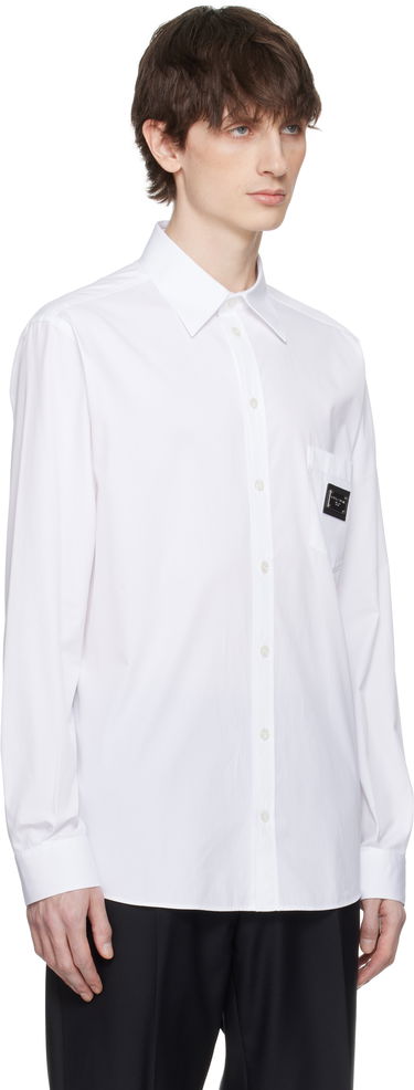 Skjorte Dolce & Gabbana Black Martini-Fit Shirt Sort | G5JG4TFU5U8, 1
