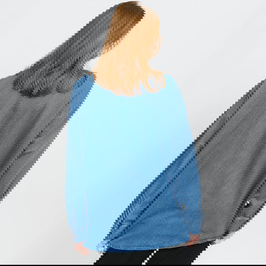 Skjorte Noisy May NMflanny L/S Shacket Blå | 27014398, 1