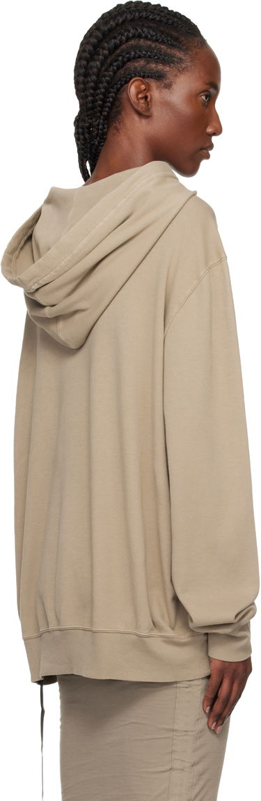 Sweatshirt Rick Owens Concordians Oversized Hoodie Beige | DS02E7241 JDBP, 2
