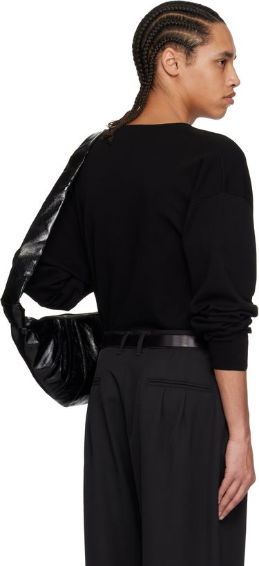 Sweater LEMAIRE Lemaire Fine Cotton Long Sleeve Sweater Sort | TO1373 LK1041, 2