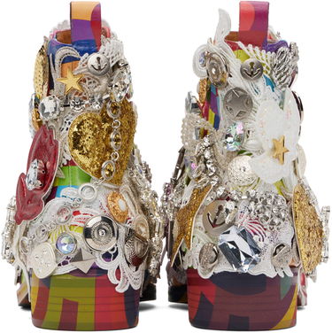 Tøj Comme des Garçons Comme des Garçons Kids Love Gaite Edition Embellished Chelsea Boots Flerfarvet | GM-K101-001, 1