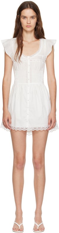 Guizio Lille Pintuck Minidress