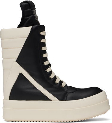 Sneakers og sko Rick Owens Rick Owens Hollywood Mega Geobasket Sort | RU01E5855 LCO, 0
