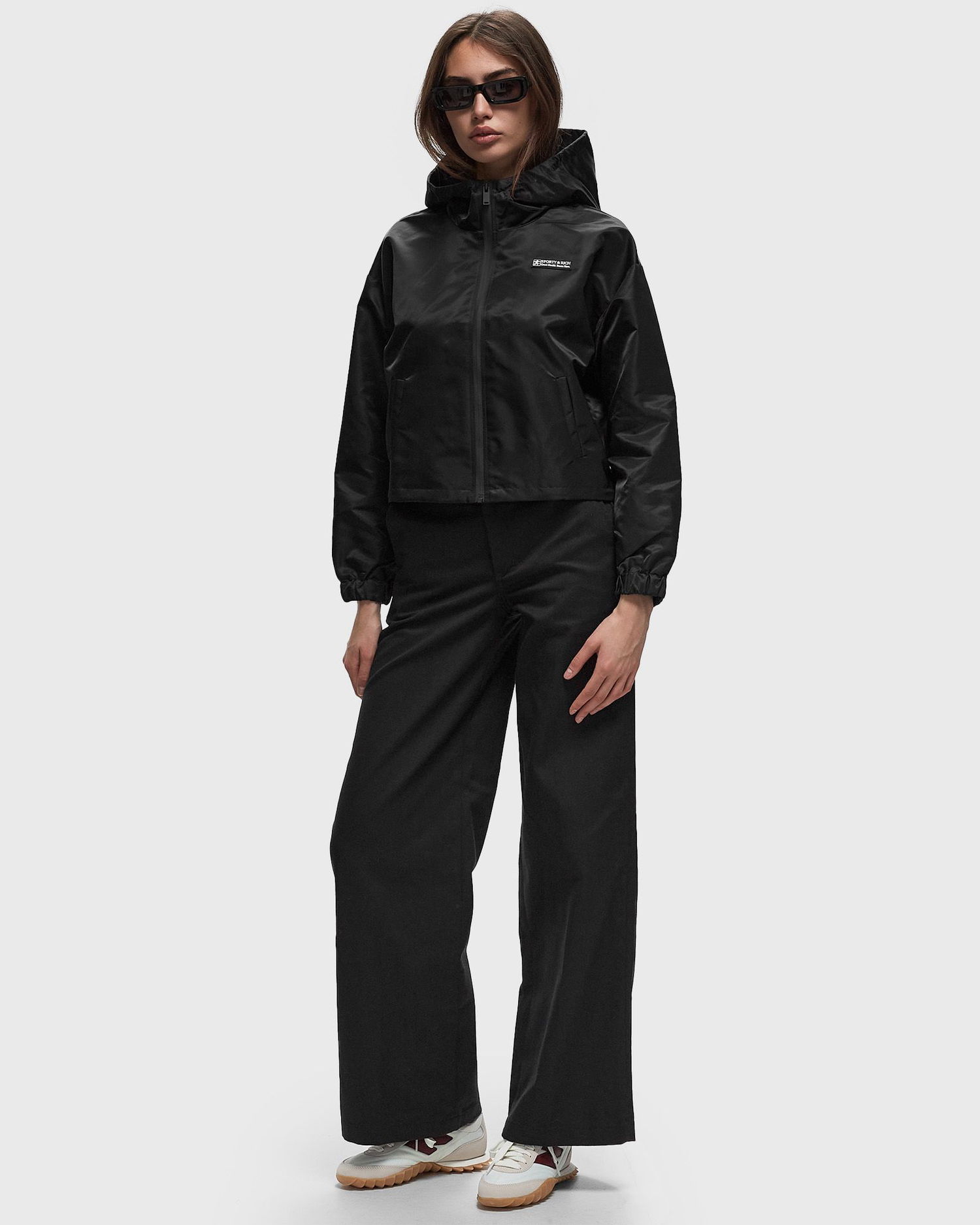 Vindjakke Sporty & Rich Good Health Windbreaker Sort | JA017S405GB, 1
