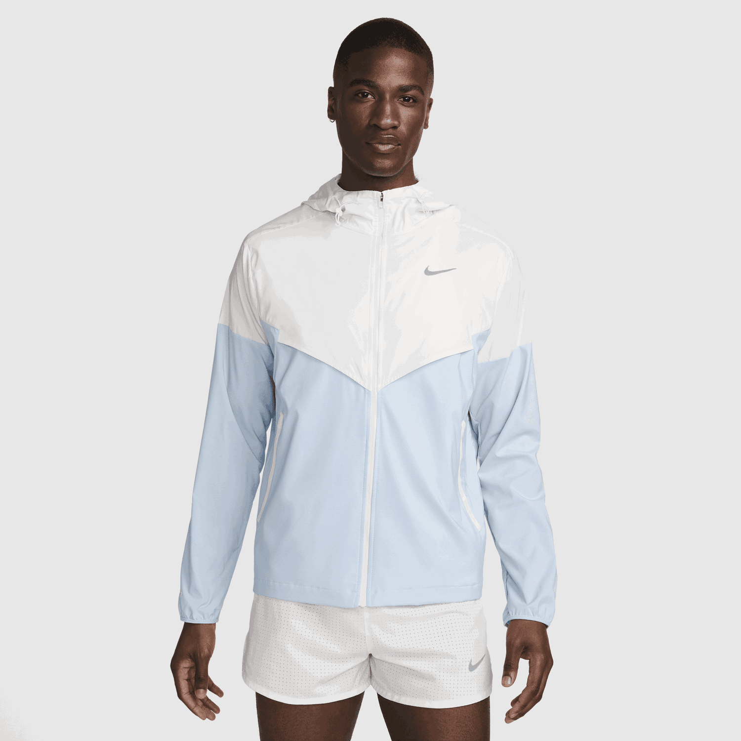 Vindjakke Nike Windrunner Repel Hvid | FB7540-094, 1