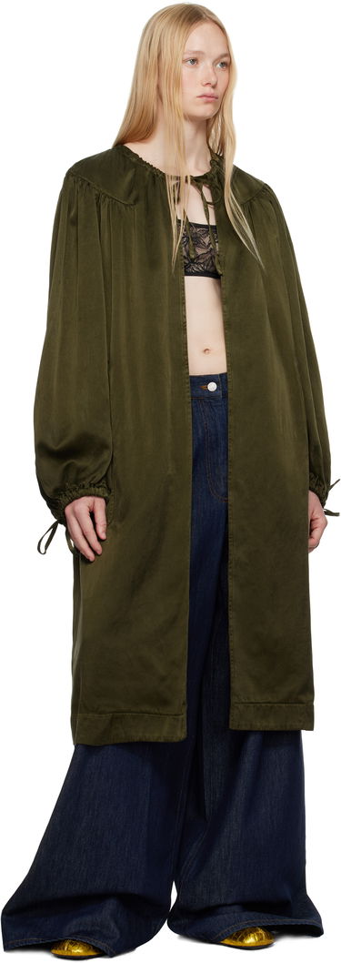 Jeans Dries Van Noten Dries Van Noten Wide Leg Pleated Jeans Blå | 251-010929-1552, 3
