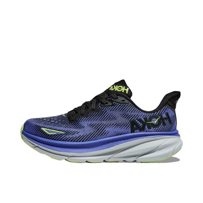 Løbe Hoka One One Clifton 9 Black Stellar Blue (Women's) Mørkeblå | 1127896-BCKS