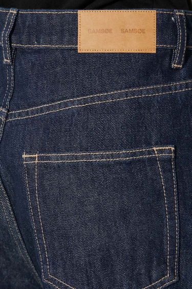 Jeans Samsoe Samsoe Samsoe Samsoe SHELLY Wide Leg Jeans Blå | F23400141, 4