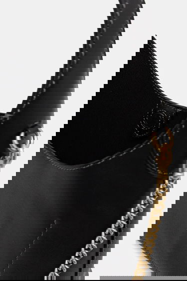 Håndtaske Coach Coach Brooklyn 23 Leather Shoulder Bag Sort | CW614, 4