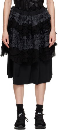 Comme des Garçons Layered Midi Skirt