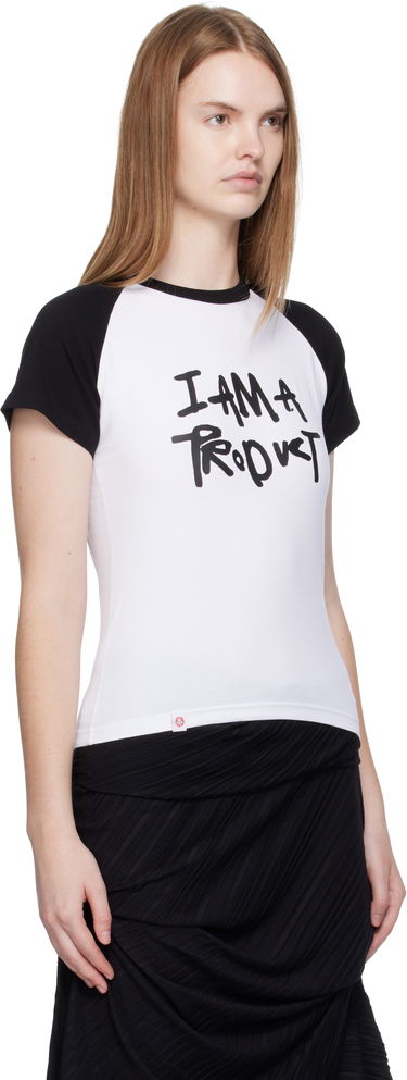 T-shirt Charles Jeffrey Loverboy Charles Jeffrey LOVERBOY Graphic Baby Raglan T-Shirt Sort | 52082001, 1