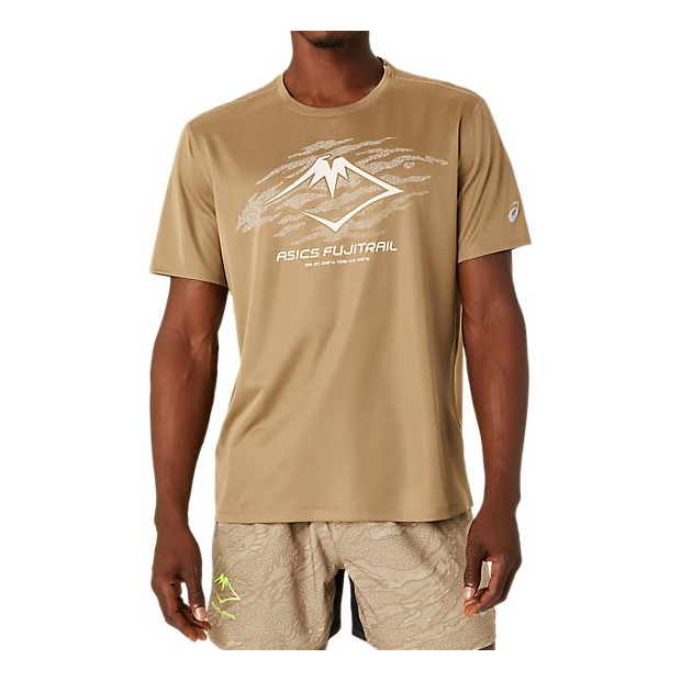 T-shirt Asics Fujitrail Running T-Shirt Brun | 2011C981-200