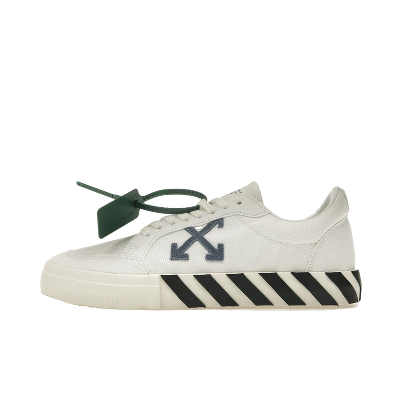 Sneakers og sko Off-White Vulc Low White Navy (FW22) Hvid | OMIA085F22FAB0010146 / OMIA085C99FAB0010146